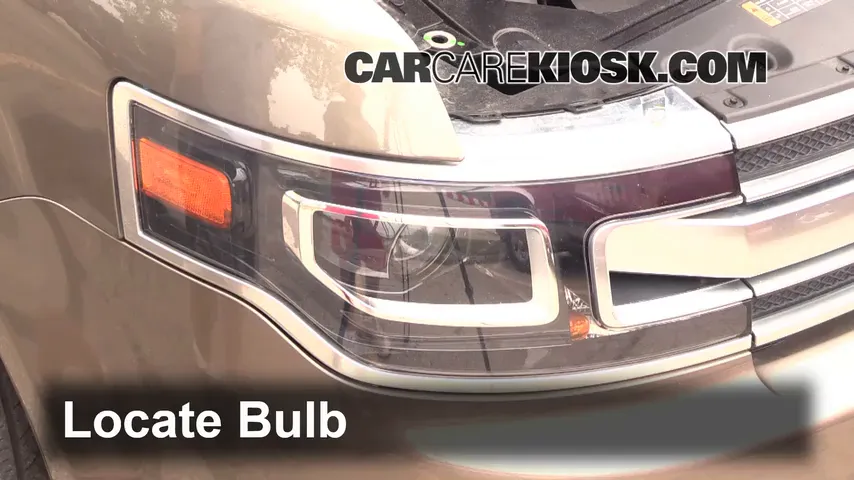 2013 Ford Flex Limited 3.5L V6 Turbo Sport Utility (4 Door) Lights Turn Signal - Front (replace bulb)